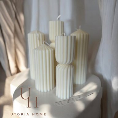 hour glass candles